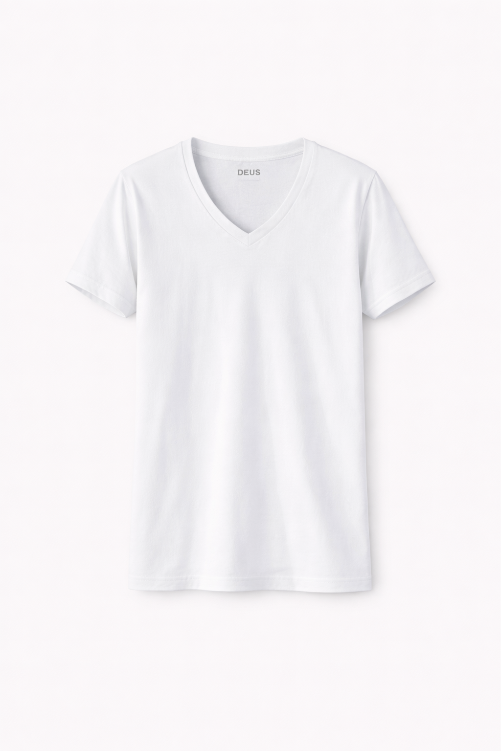 DEUS White V-Neck